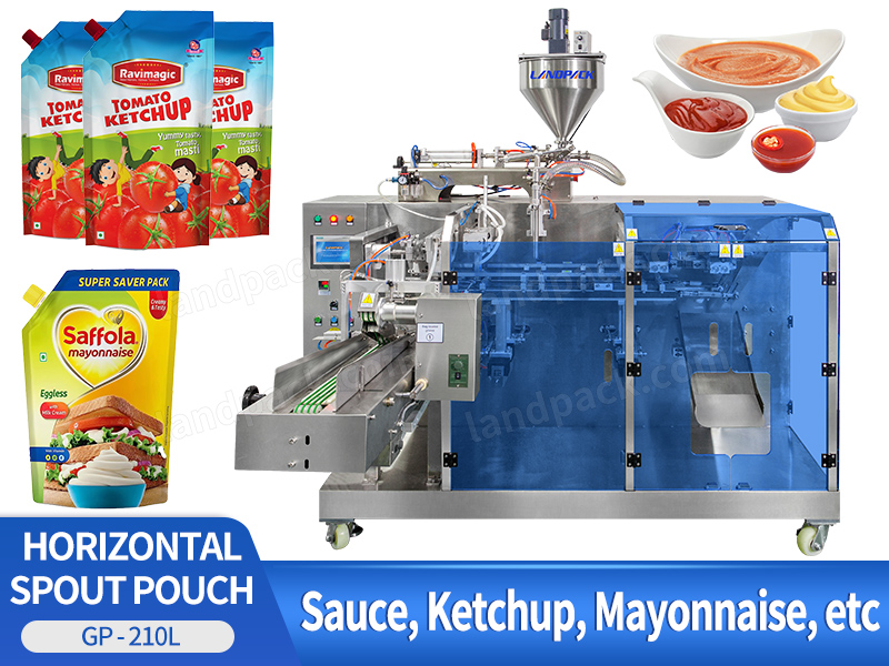 Automatic Liquid Horizontal Doypack Spout Pouch Packing Packaging Machine