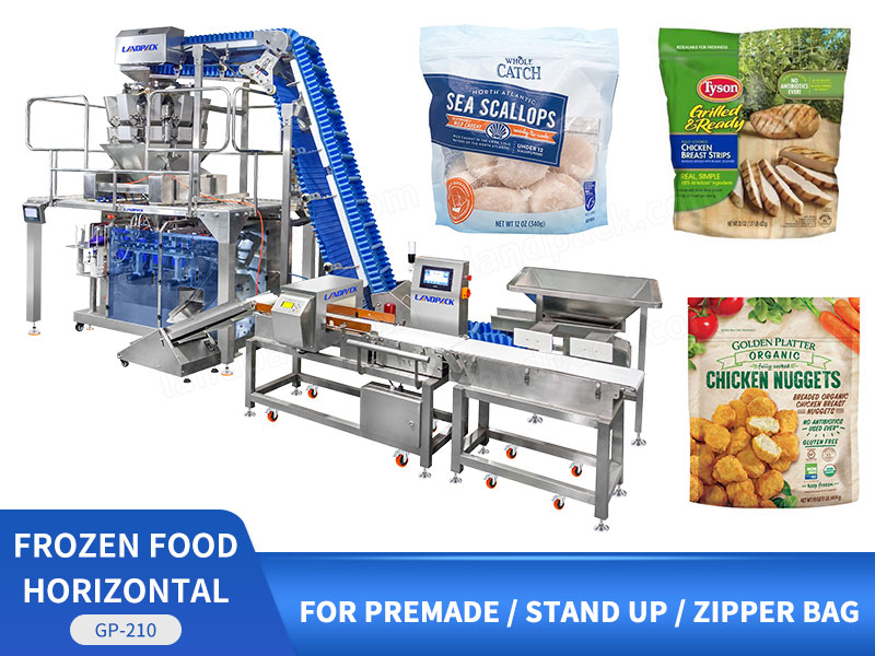 Horizontal Dried Food Doypack Packing Machine Stand Up Pouch Filling Sealing Machine