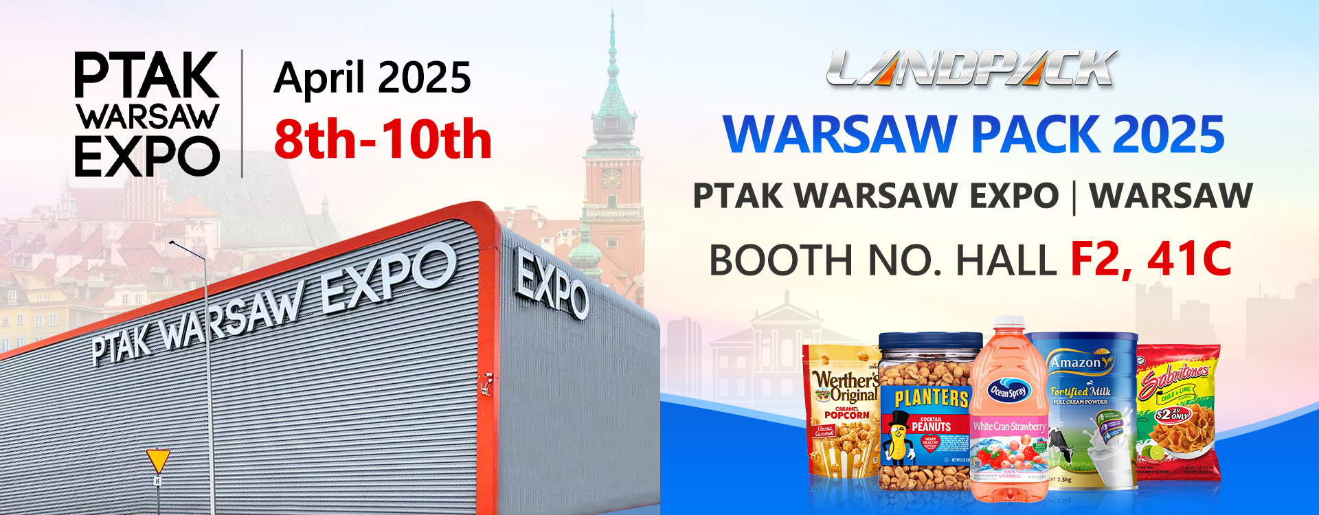 Invitation to Visit LANDPACK at WARSAW PACK 2025 in Poland