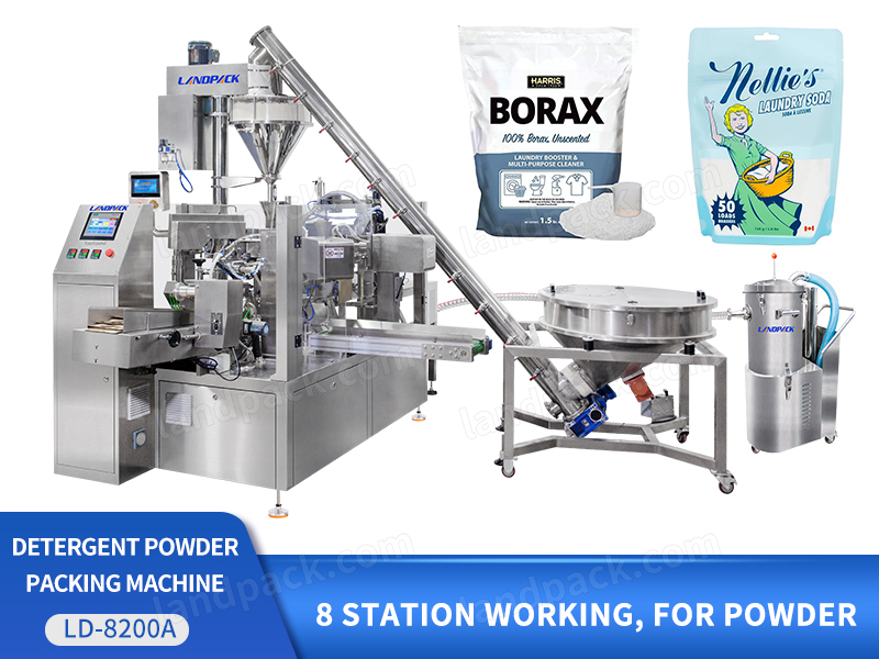 Automatic Detergent Powder Doypack Filling Sealing Machine