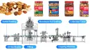 High Precision Nut Groundnut Almond Filling Capping Labeling Machine Line