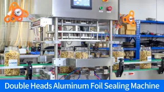 High Precision Nut Groundnut Almond Filling Capping Labeling Machine Line