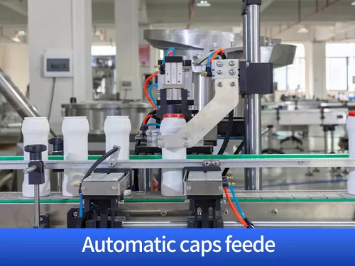 Automatic caps feeder
