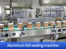 Aluminum foil sealing machine