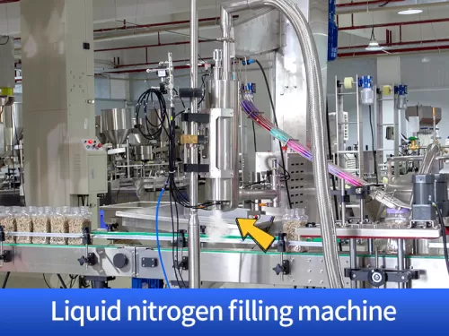 Liquid nitrogen filling machine