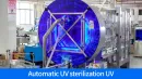 Automatic UV sterilization UV