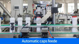 Automatic caps feeder