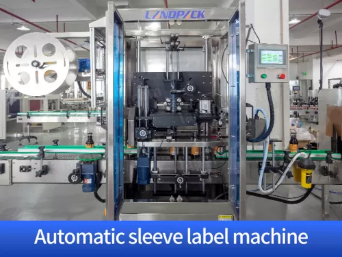 autoamtic sleeve label machine