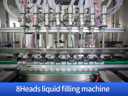 8 heads liquid filling machine