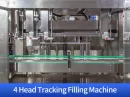 4 head tracking filling machine