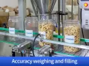 Accuracy weighing and filling