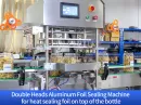 Double Heads Aluminum Foil Sealing Machine
