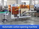 automatic carton opening machine