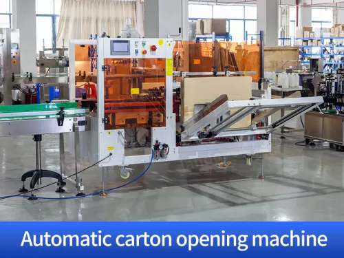 automatic carton opening machine