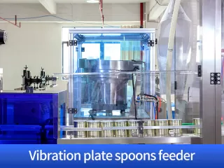 vibration plate spoons feeder