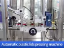 autoamtic plastic lids pressing machine