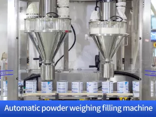 powder weighing filling machine