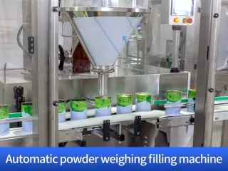 automatic powder weighing filling machine