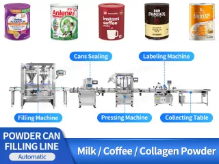 dry powder filling line