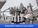 automatic tubes to save labor