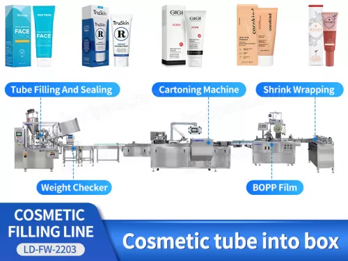 cosmetic cream filling machine