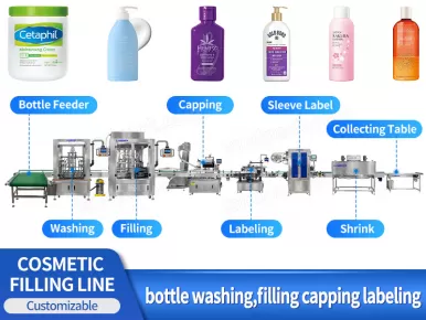 cosmetic cream filling machine