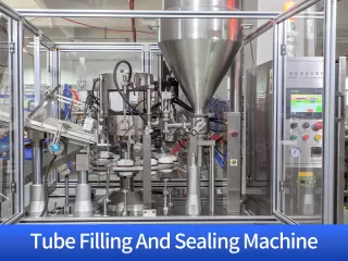 automatic tube filling and sealing machine