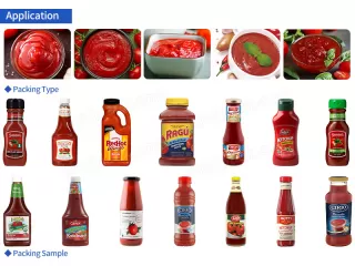 tomato ketchup filling machine