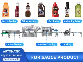 sauce filling machine