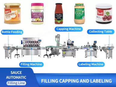 sauce filling machine