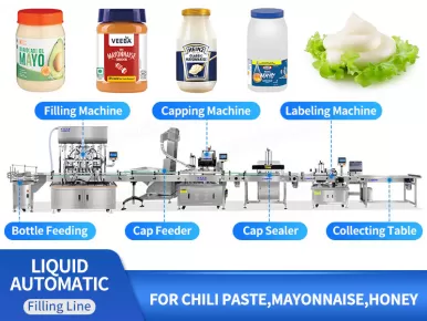 mayonnaise filling machine