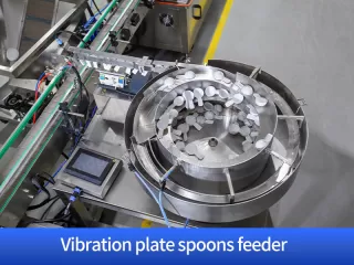 vibration plate spoons feeder