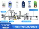 talcum powder filling machine