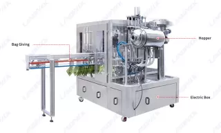 spout pouch filling capping machine