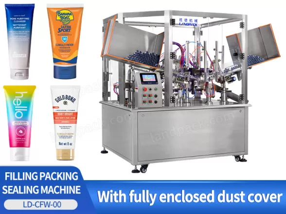 cosmetic cream filling machine