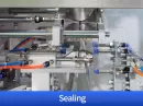 powder filling and sealing machine