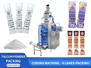 talcum powder filling machine