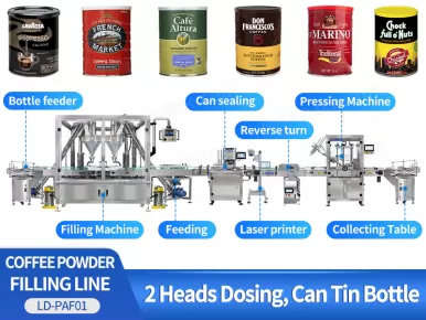 coffee powder filling machine