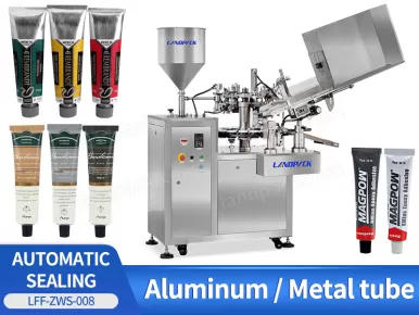 aluminium tube filling machine