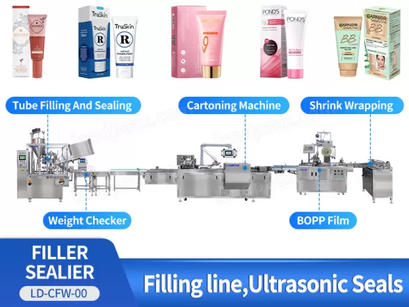 tube filling machine