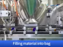 powder pouch packing machine