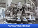 aluminum tube filling and sealing machine