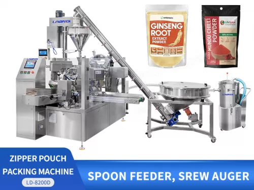 zipper pouch packing machine