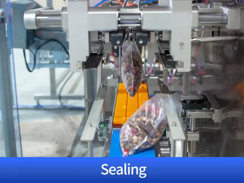 zip lock pouch packing machine