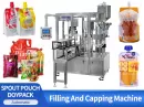 spout pouch filling machine