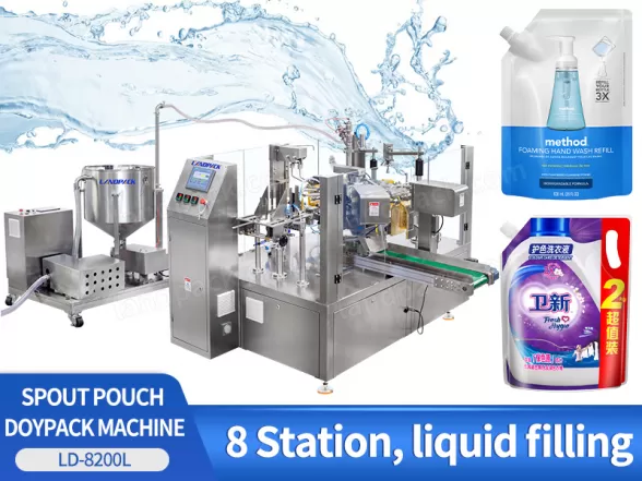 spout pouch filling machine