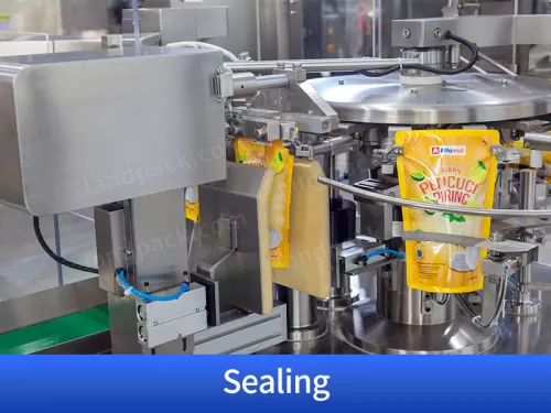 juice spout pouch filling machine