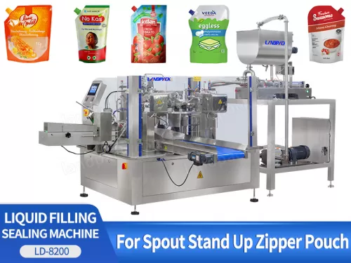 spout pouch filling machine,