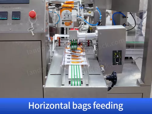 automatic spout pouch filling machine