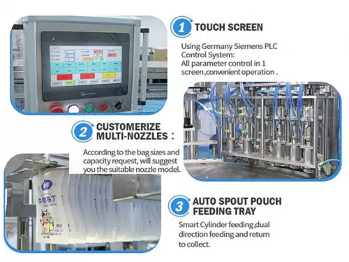 spout pouch filling machine manufacturers